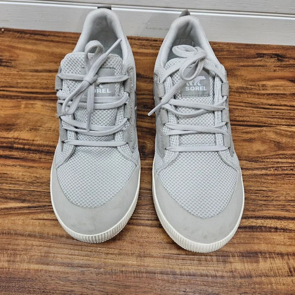 Sorel Out N About III Low Waterproof Sneakers Quarry Grey NL4860-009 Womens 10